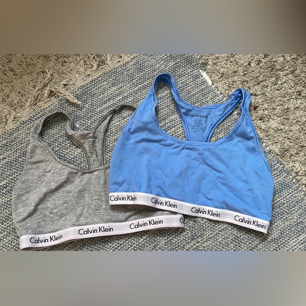 2 Calvin Klein Sports Bras Size Small